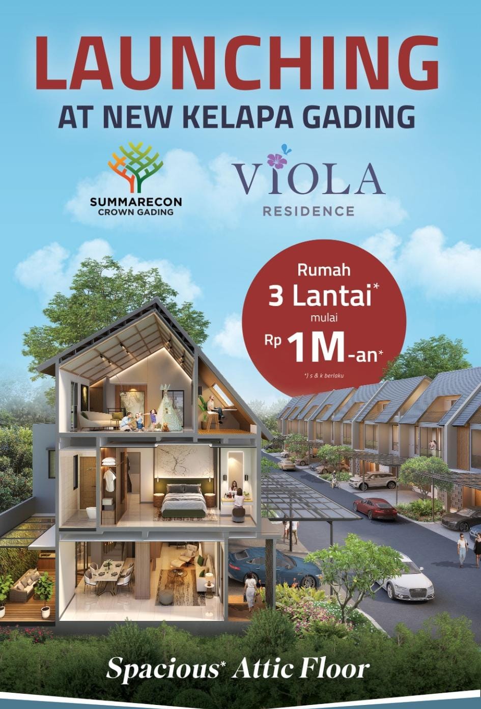 Promo Cluster Viola Residence SCG